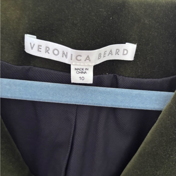 Veronica Beard green velvet jacket - beyond gorgeous - Picture 3 of 4